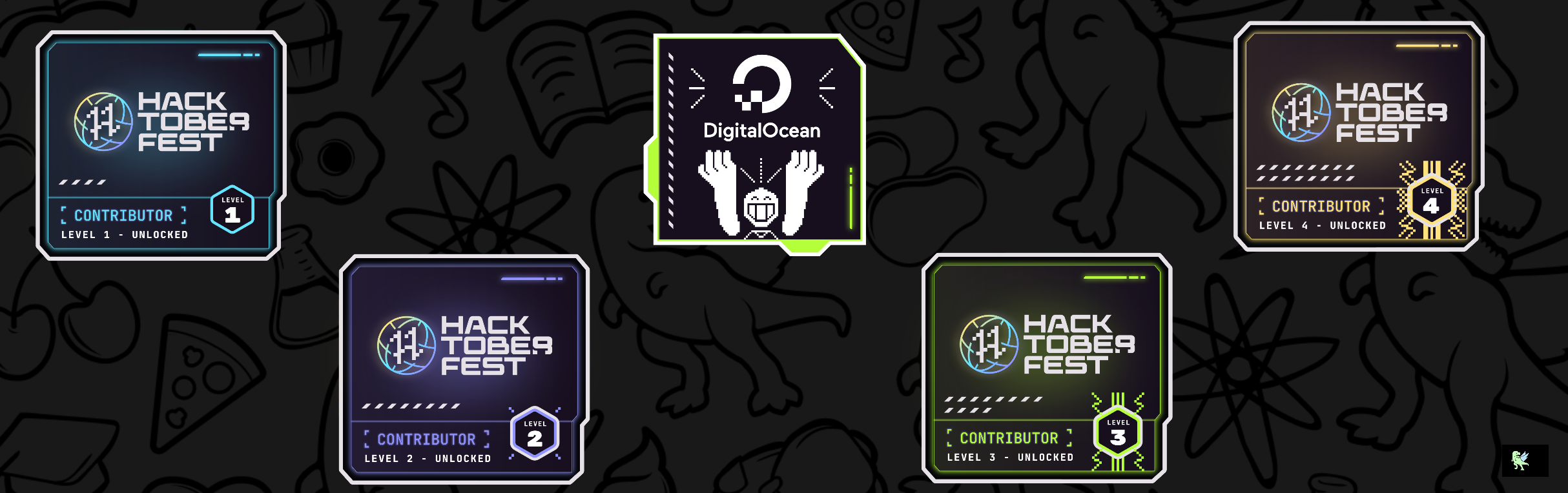 @aesherman's Holopin board