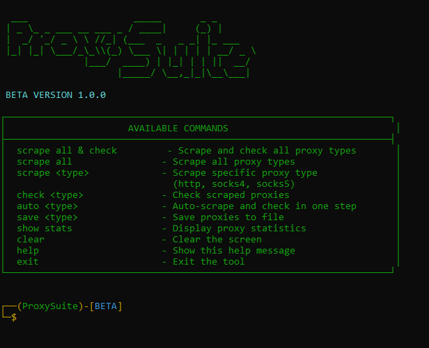 GitHub - cheflilou/ProxySuite: Ultimate Proxy Scraper Tool: Scrape ...