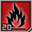 Achievement badge icon
