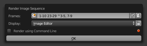 Render Image Sequence Dialog