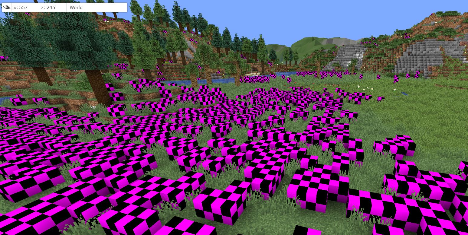 Unknown block render example