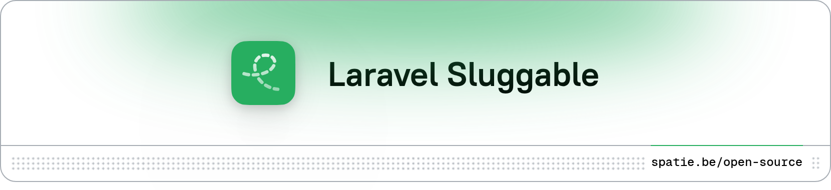 Logo for laravel-sluggable