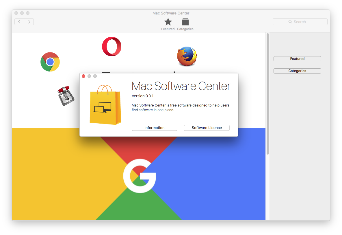 Mac Software Center