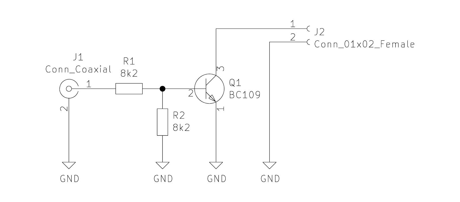 12V to 5V logic converter circuit