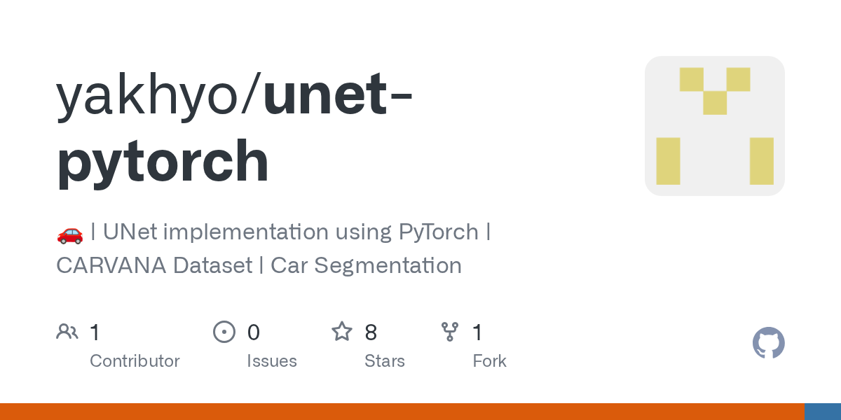 UNet PyTorch GitHub Preview