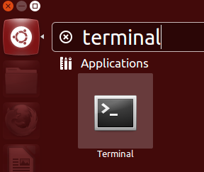 Abrindo o terminal