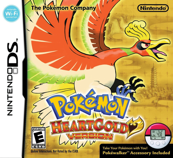 Pokémon HeartGold Nintendo DS box art