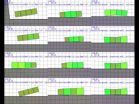 Multiple Controllers Evolution