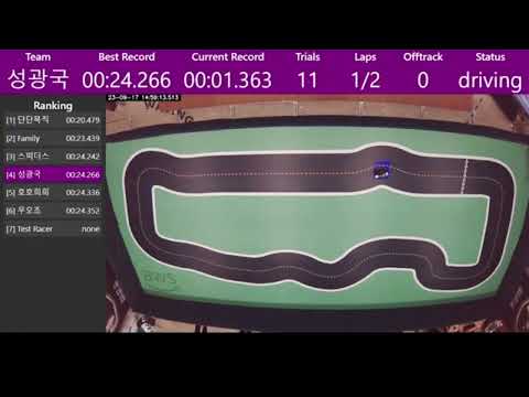 DeepRacer Vision Timer - ChunCheon DeepRacer Championship