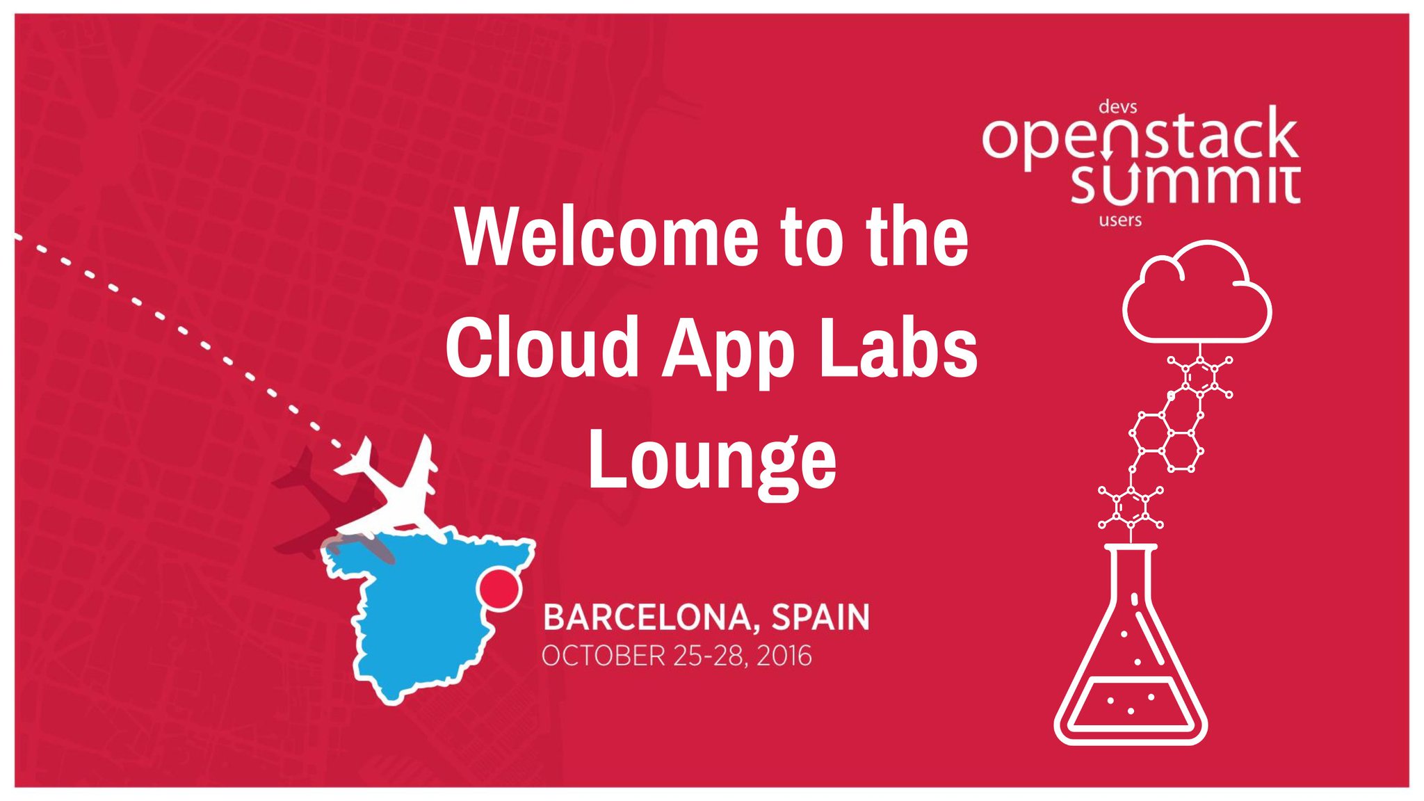 Cloud App Labs at the OpenStack Summit in Barcelona Spain