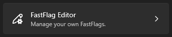 FastFlag Editor