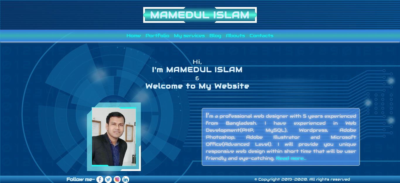 https://mamedul.github.io