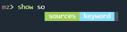 Materialize mzcli autocompletion