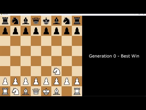 NEAT Training of Neuroevolutionary Chess Engine