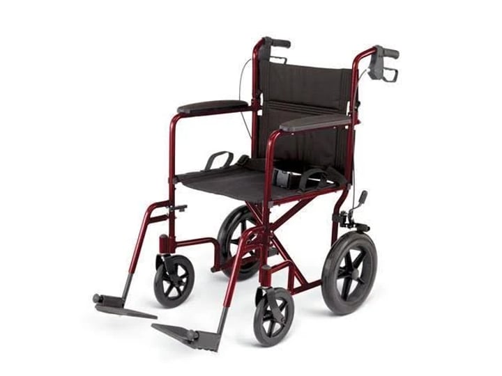 medline-aluminum-transport-chair-with-12-wheels-red-1