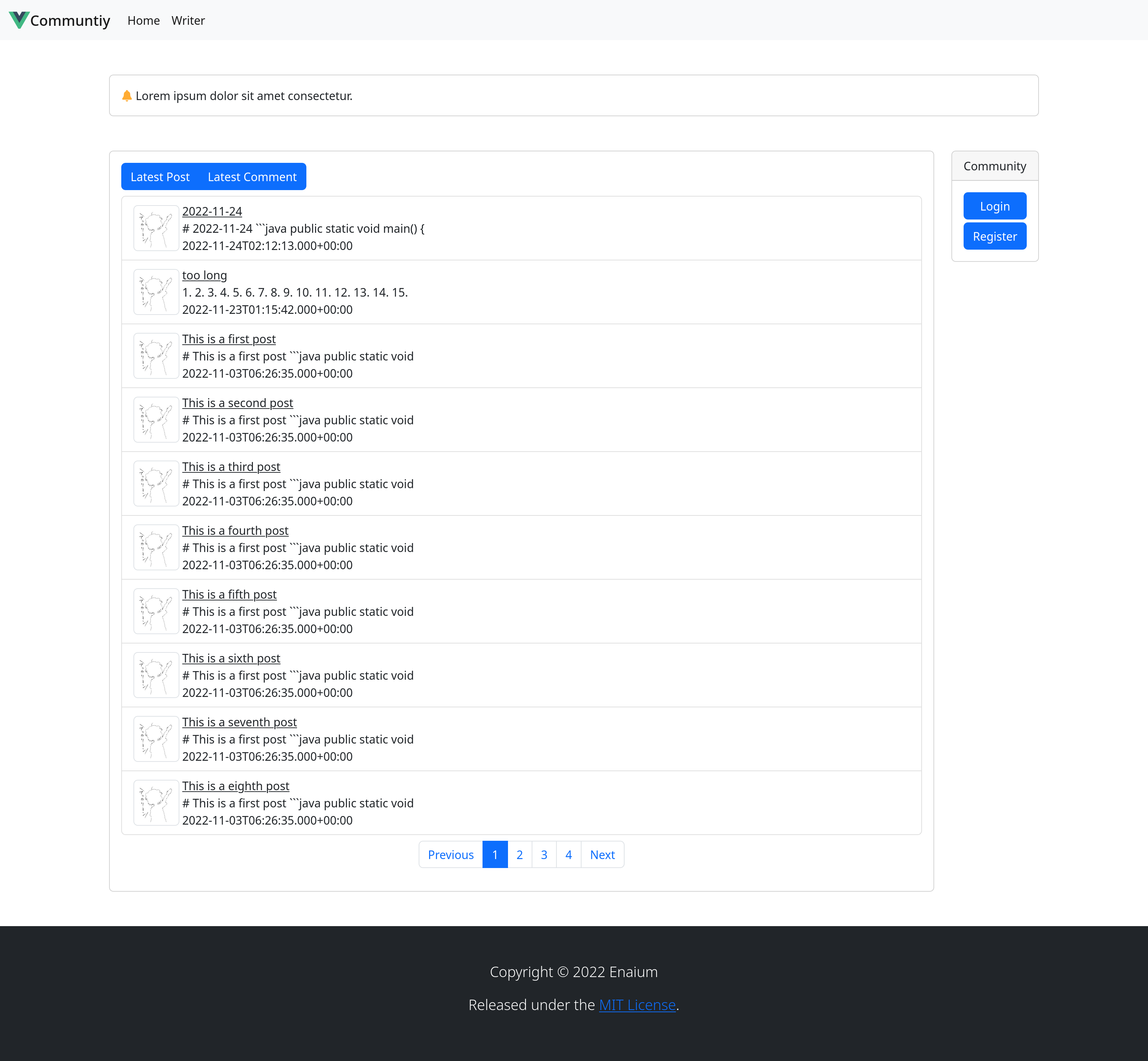 GitHub - Enaium/practice-community: A simple community · GitHub