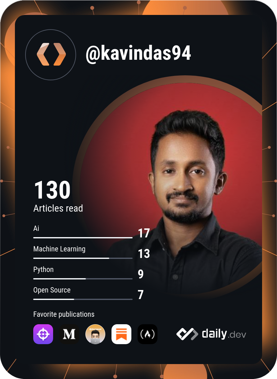 Kavinda Senarathne's Dev Card