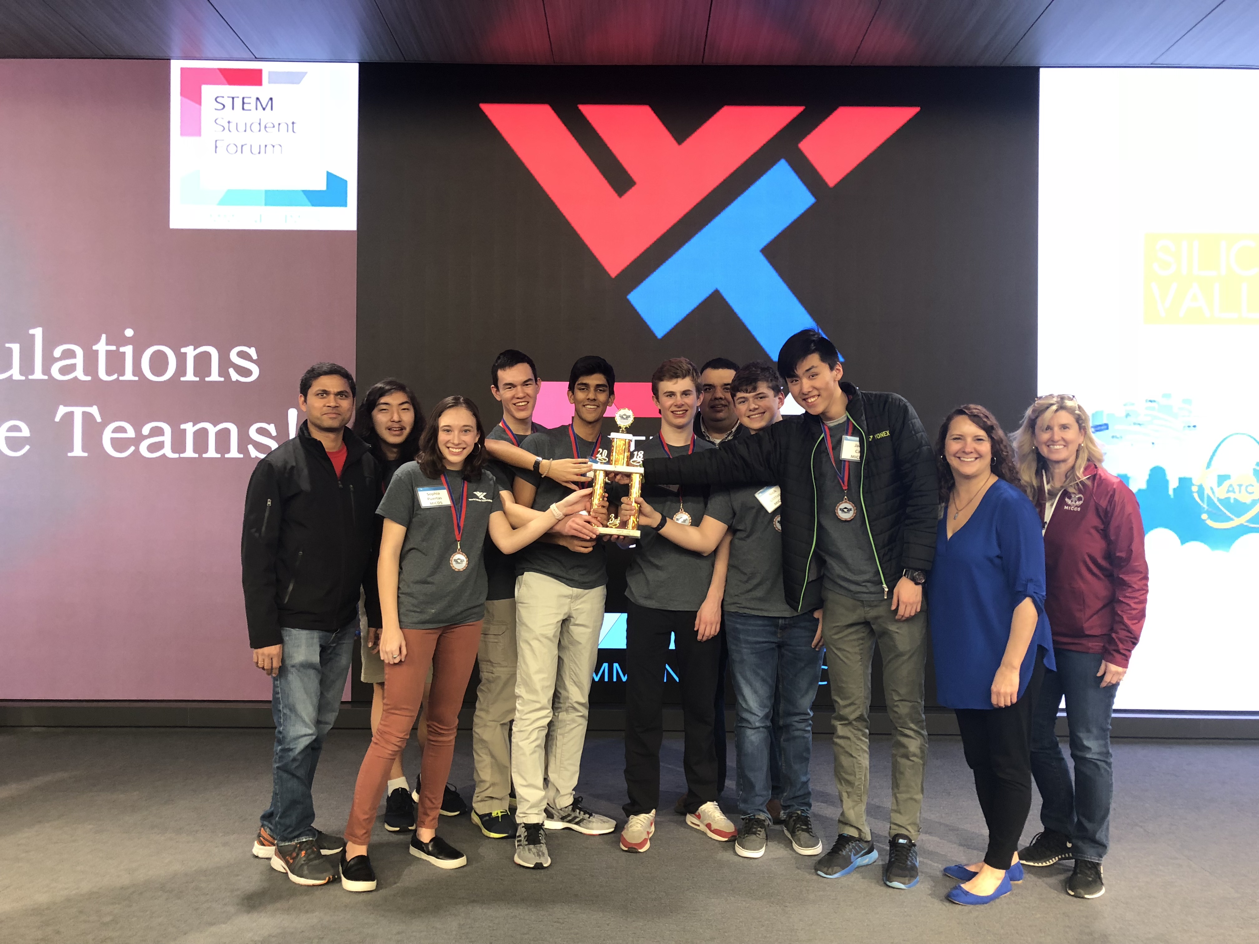 MICDS Team at WWT Hackathon 2018