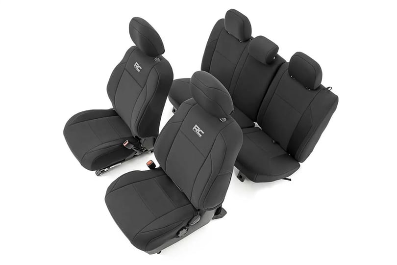 rough-country-91031-toyota-neoprene-front-rear-seat-covers-16-20-tacoma-1