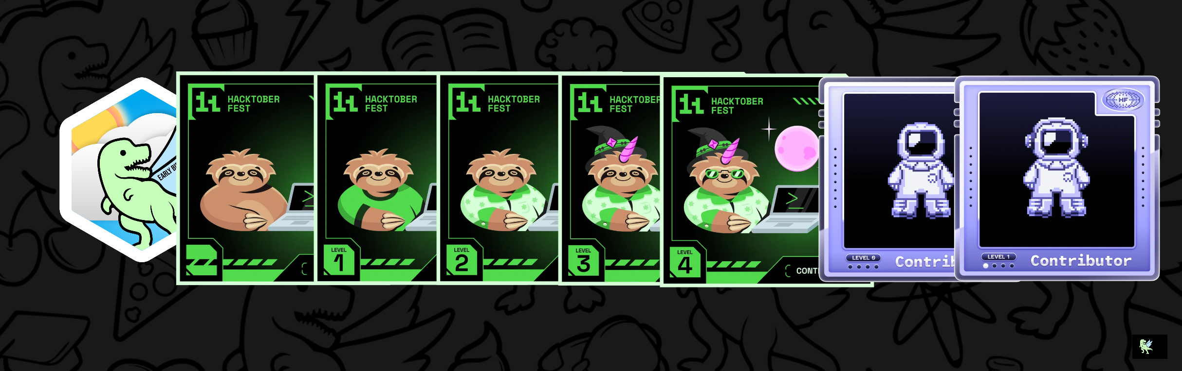An image of @pritom-banik's Holopin badges, which is a link to view their full Holopin profile