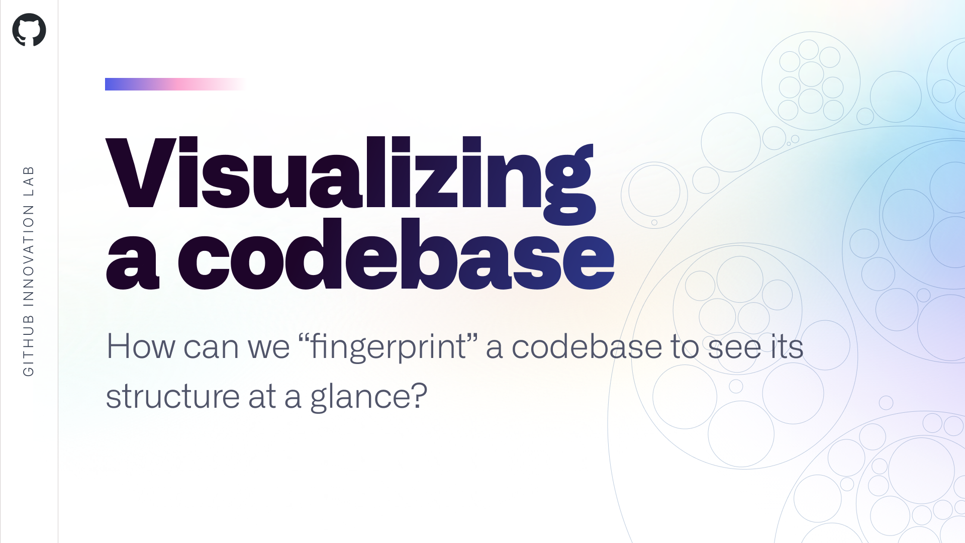 GitHub Next | Visualizing a Codebase