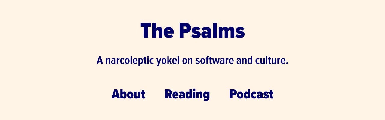 The Psalms' 2020