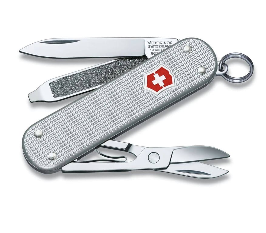 victorinox-swiss-army-pocket-knife-stainless-classic-sd-silver-alox-mini-metal-1