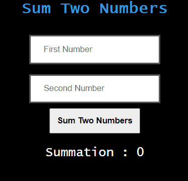 sum-two-numbers-app