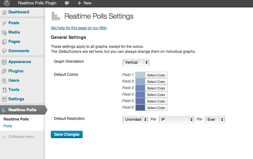 General Settings