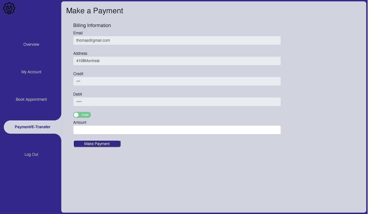 Payment Page