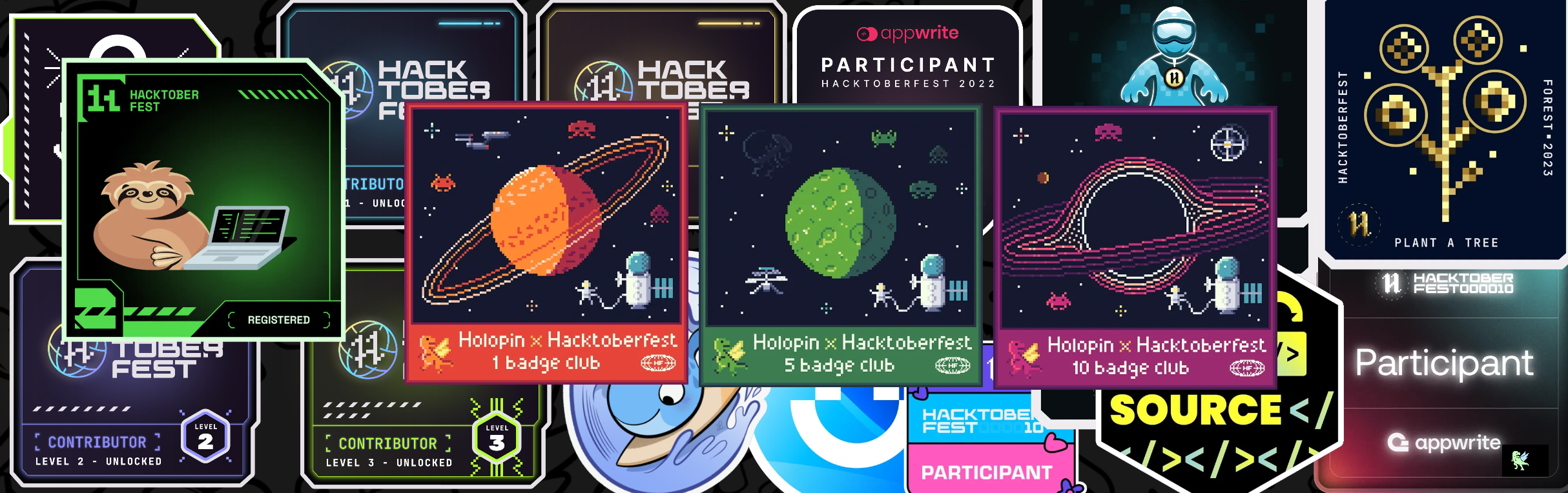 @ayush993's Holopin board