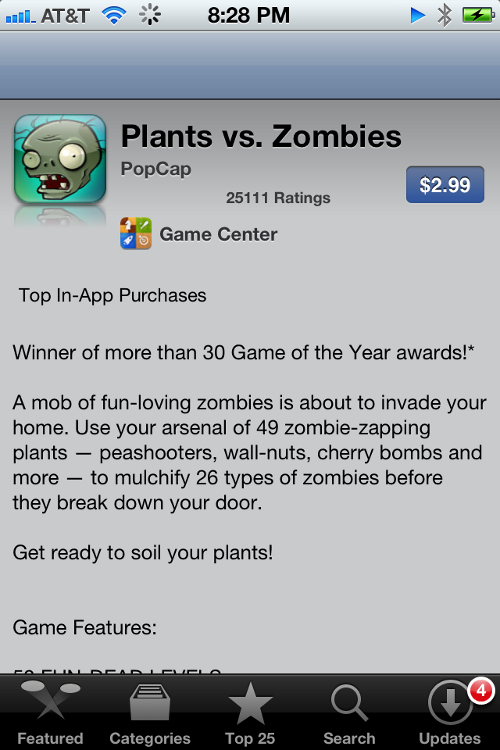 Holy crap I'm in the app store