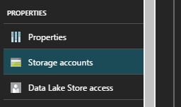 Storage options
