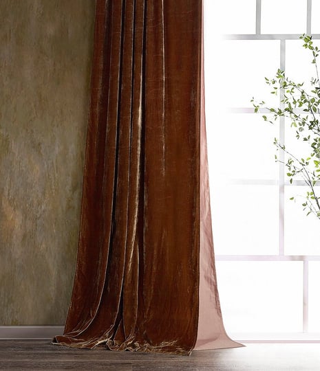 hiend-accents-stella-lined-faux-silk-velvet-curtain-48x108-copper-brown-1