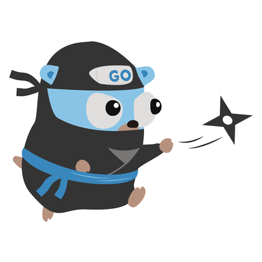 Golang Ninja Gopher