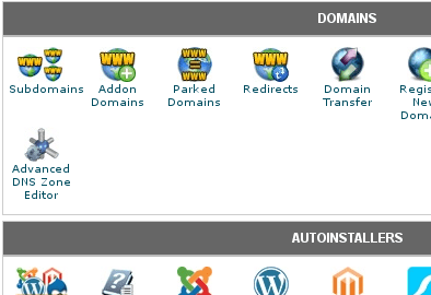 cPanel Subdomains