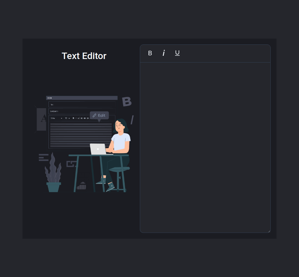 text-editor-output