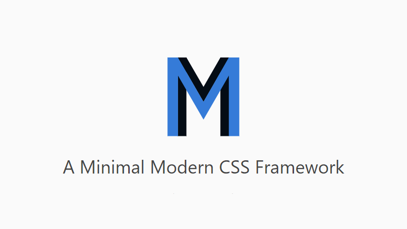 alt MM.css - Minimal Modern CSS Framework