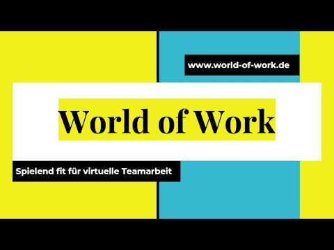 World of Work - Thumbnail zu unserem Pitch Video