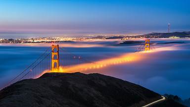 Golden Gate Bridge, San Francisco, California (© Jim Patterson/Tandem Stills + Motion)
