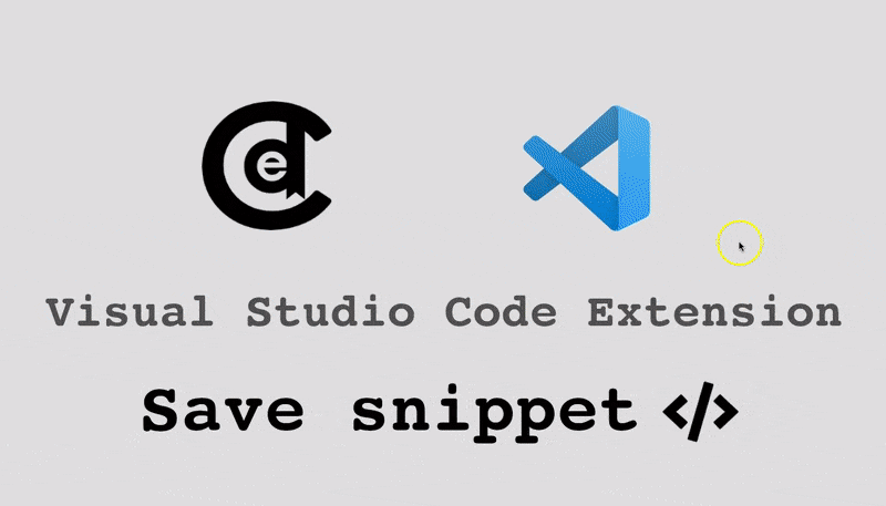 Save snippet to Codever demo