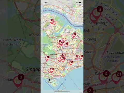 Markers Clustering Demo