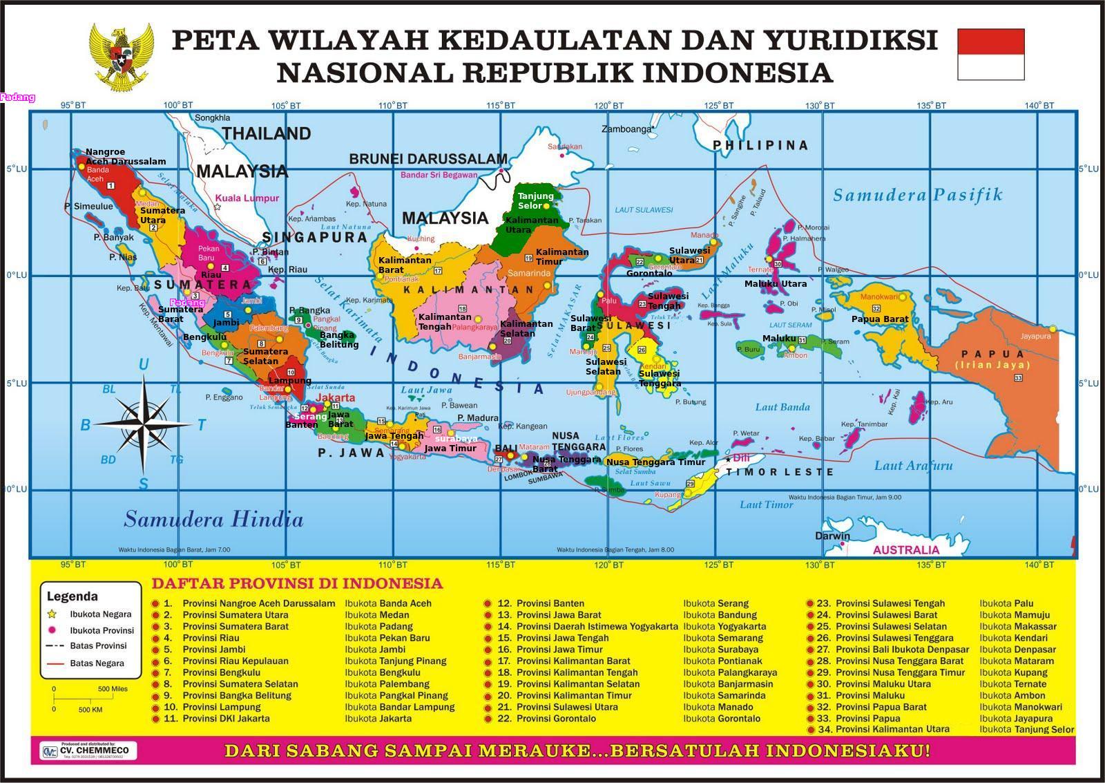 Peta Wilayah Indonesia