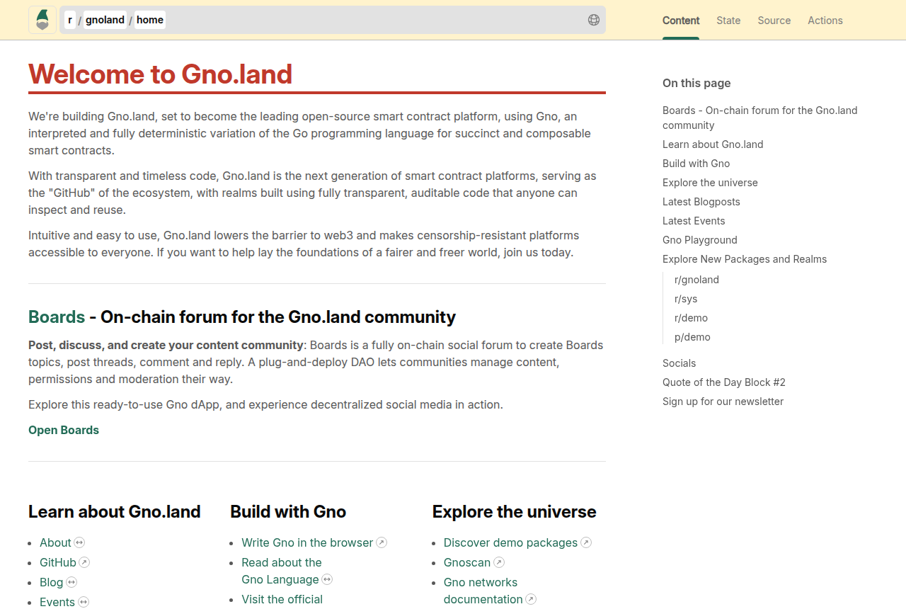 Home, rendered markdown