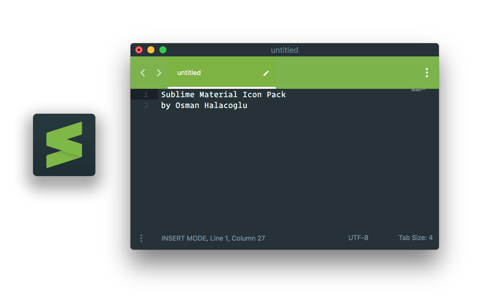 Material theme with Lime accent color