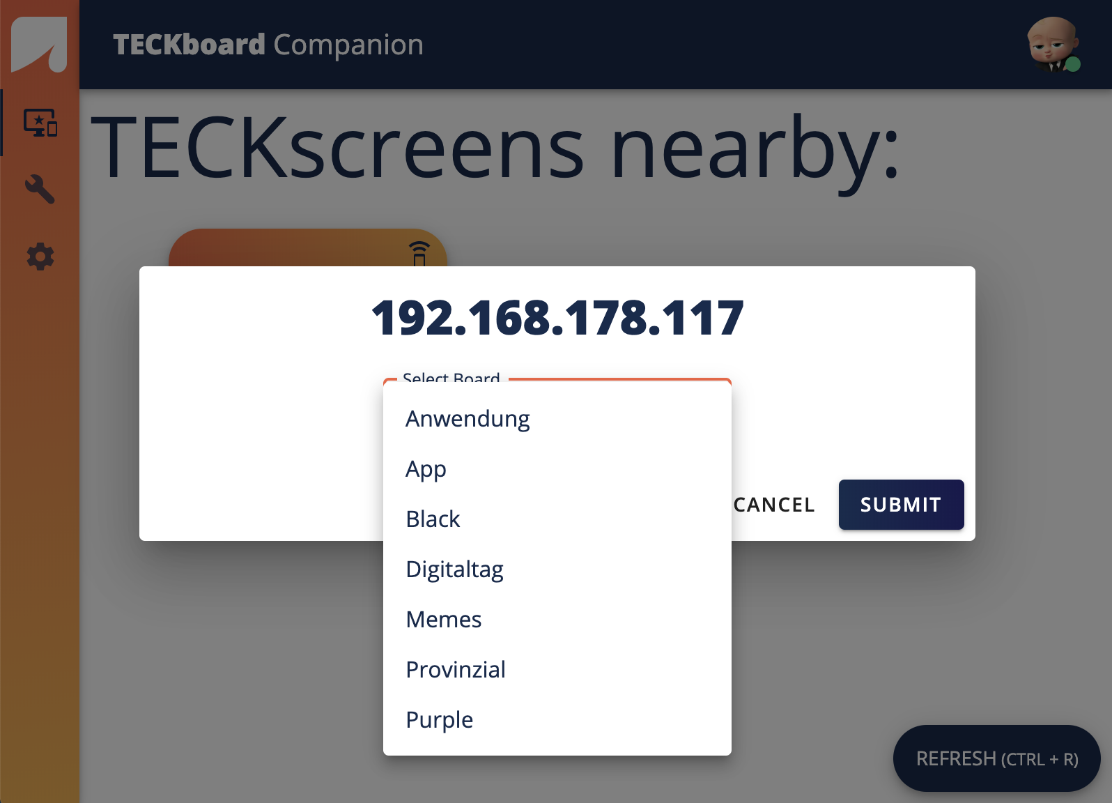 TECKboard Companion 2