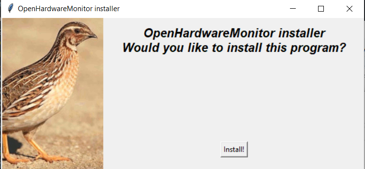 installer example window