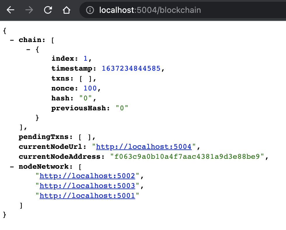 bc_node4 registered with network, but blockchain state has not caught up with network yet