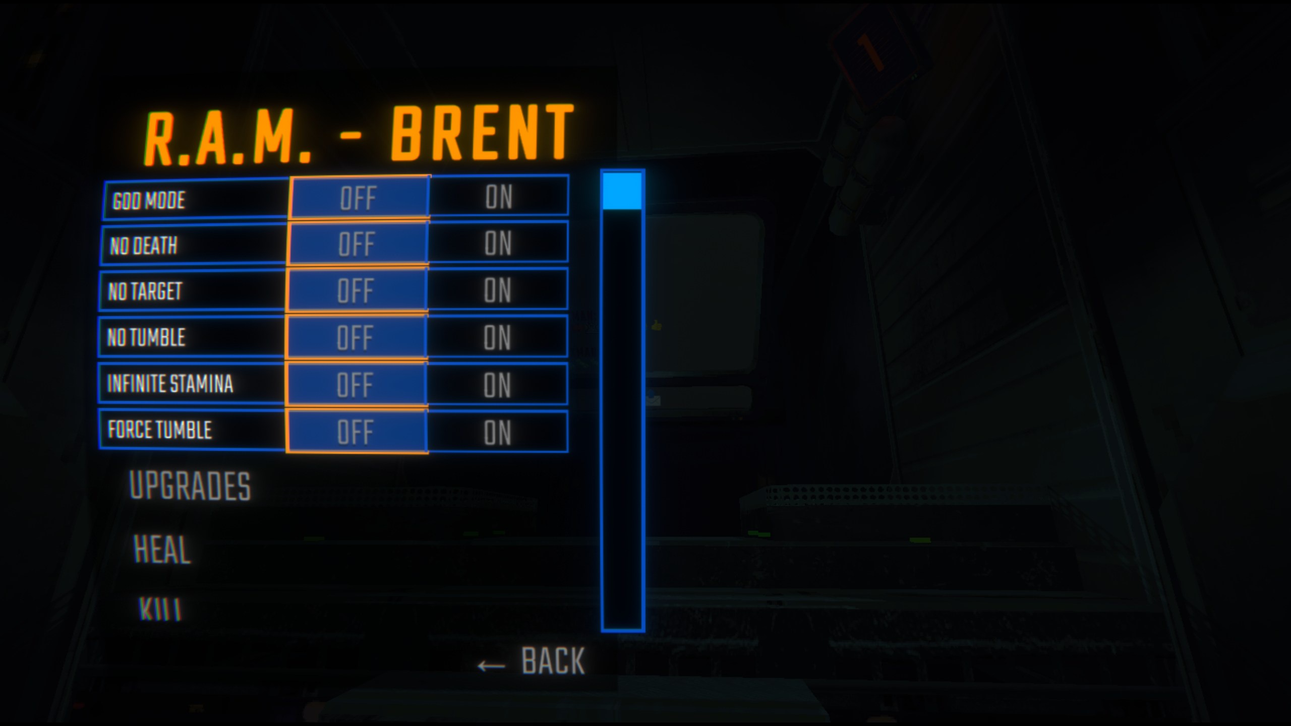 Player Menu