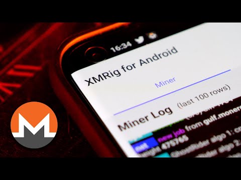 Monero mining on a smartphone (XMRig for Android) CursedMining